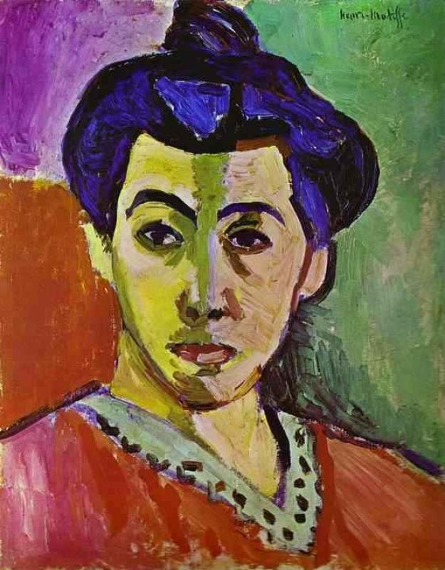madame matisse the green line ( la raie verte).jpg